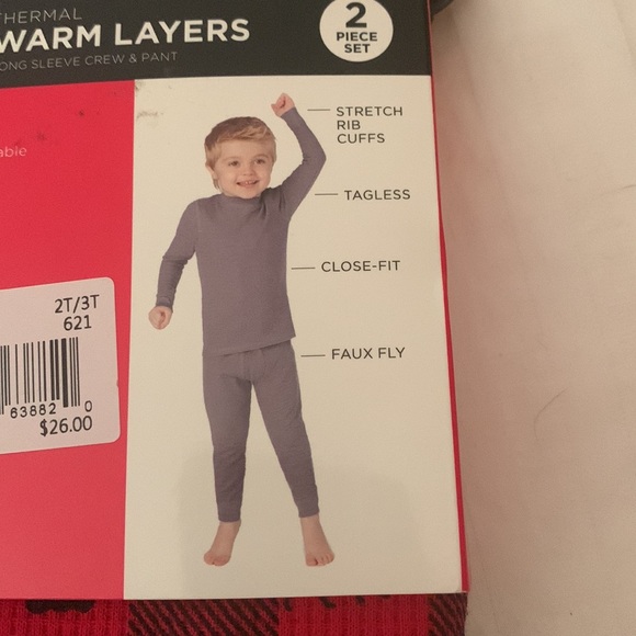 New Toddler Cuddl Duds 2 piece set size 2T/3T - Picture 3 of 7